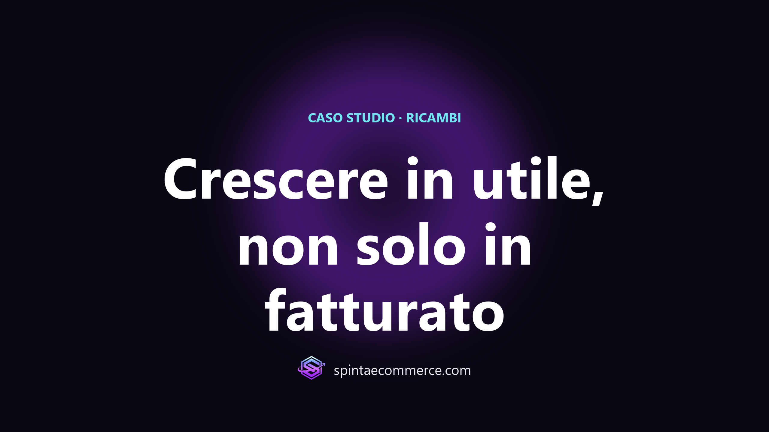 Caso studio Amazon ricambi: crescere in utile e non solo in fatturato